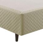 Base Box Solteiro 88x188x28cm Herval Bege