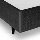 Base Box Solteiro 88x188x28cm Idea  Cinza