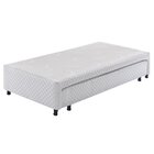 Base Box Solteiro Auxiliar Somiê Ecoflex Branco