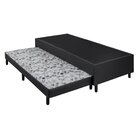 Base Box Solteiro Com Cama Auxiliar 40cmx88cmx188cm Portobel
