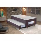 Base Box Solteiro D-28 Soft Com Box Auxiliar 188x88x55cm  Mar