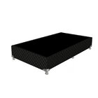 Base Box Solteiro Gazin 27x79x198cm Preto