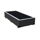 Base Box Solteiro Linhão Cinza 78cm Largura