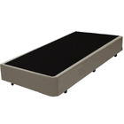 Base Box Solteiro Santo Box Suede 40x88x188 Bege