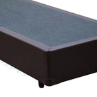 Base Box Solteiro Sp Móveis Sintético Marrom - 26x88x188