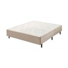 Base Box Somiê Casal 37x138x188cm Uni  Bege/rosé