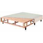 Base Box Somiê Casal 37x138x188cm Uni  Bege/rosé