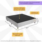 Base Box Sommier Casal 138x188cm Columbus Inducol Cr35247c