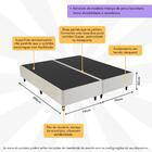 Base Box Sommier Queen 158x198cm Columbus Inducol Cr35245d