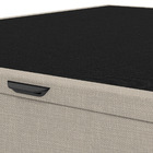 Base Cama Baú Viúva Linho - Skybox - Bege