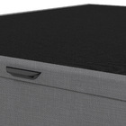 Base Cama Baú Viúva Linho - Skybox - Cinza