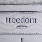 Base Cama Box Baú Blindado Solteiro Corino Branco 43x88x188