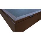 Base Cama Box Baú Casal Corano Marrom