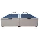 Base Cama Box Baú Casal King Size Corano Bege