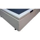 Base Cama Box Baú Casal King Size Corano Bege