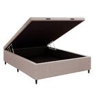Base Cama Box Baú Casal Para Colchão 138x188cm Multimóveis Cr