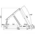 Base Cama Box Baú King Com Pistão A Gás Bipartido 193x203 Sue