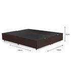 Base Cama Box Baú Queen Com Pistão A Gás Bipartido 158x198 Su