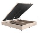 Base Cama Box Baú Queen Com Pistão A Gás Bipartido 158x198 Su