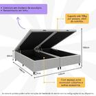 Base Cama Box Baú Queen Para Colchão 158x188cm Multimóveis Cr