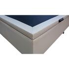 Base Cama Box Baú Solteiro Corano Bege