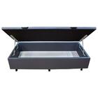 Base Cama Box Baú Solteiro Corano Cinza