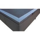 Base Cama Box Baú Solteiro Corano Cinza