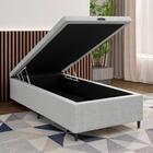 Base Cama Box Baú Solteiro Para Colchão 88x188cm Multimóveis