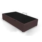 Base Cama Box Baú Solteiro Pistão Gás Premium 79x198 Corano M