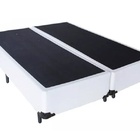 Base Cama Box Bipartido King Size Couro Sintético Branco 40x1