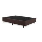Base Cama Box Casal 138x188 Suede Cor:marrom