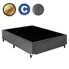 Base Cama Box Casal 1 38 X 1 88 X 0 28 Suede Amassado Lobbox