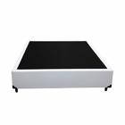 Base Cama Box Casal Branco 138x188x40