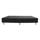 Base Cama Box Casal Corino Preto 40x138x188