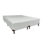 Base Cama Box Casal Golden Fio Ouro Luxo 138x31cm