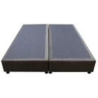 Base Cama Box Casal King Size Suede Marrom