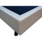 Base Cama Box Casal Queen Size Corano Bege