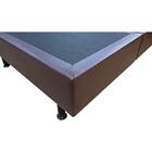 Base Cama Box Casal Queen Size Corano Marrom