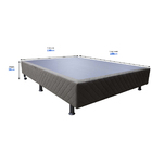 Base Cama Box Casal Suede Marrom