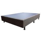 Base Cama Box Casal Suede Marrom