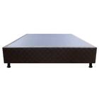 Base Cama Box Casal Suede Marrom