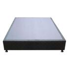 Base Cama Box Casal Suede Preto