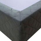 Base Cama Box Casal Suede Preto