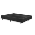 Base Cama Box King Bipartido 193x203 Suede Cor:preto