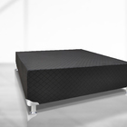 Base Cama Box Promocional Losango Preto Avulso 31cm Altura Ki