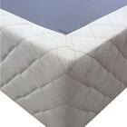 Base Cama Box Viúva Suede Bege