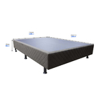 Base Cama Box Viúva Suede Marrom