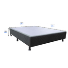 Base Cama Box Viúva Suede Preto