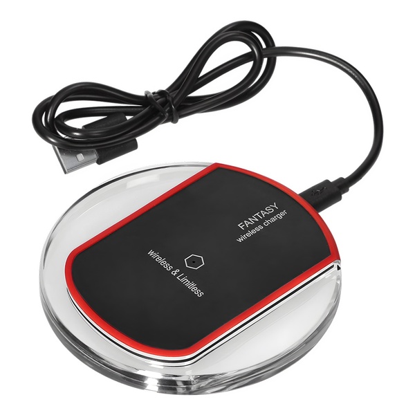 Base Carregadora Fantasy Qi Wireless Slim Sem Fio Para Smartp