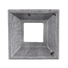 Base para Coluna Ferro Forjado 21x80x80mm 819/1/S